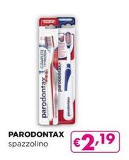 Offerta per Parodontax - Spazzolino a 2,19€ in Acqua & Sapone