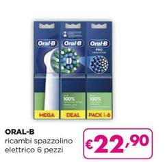 Offerta per Oral B - Ricambi Spazzolino Elettrico a 22,9€ in Acqua & Sapone