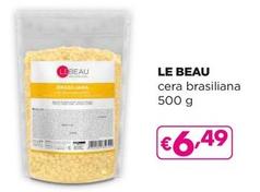 Offerta per Le Beau - Cera Brasiliana a 6,49€ in Acqua & Sapone