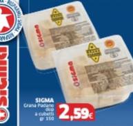 Offerta per Sigma - Grana Padano DOP A Cubetti a 2,59€ in Sigma