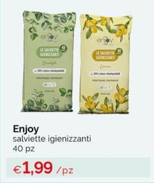 Offerta per Enjoy - Salviette Igienizzanti a 1,99€ in Acqua & Sapone