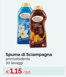 Offerta per Spuma Di Sciampagna - Ammorbidente a 1,15€ in Acqua & Sapone