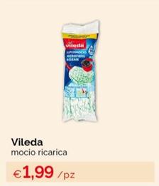 Offerta per Vileda - Mocio Ricarica a 1,99€ in Acqua & Sapone