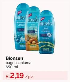 Offerta per Bionsen - Bagnoschiuma a 2,19€ in Acqua & Sapone