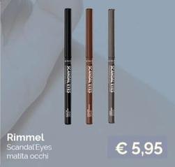 Offerta per Rimmel - Scandal'Eyes Matita Occhi a 5,95€ in Acqua & Sapone