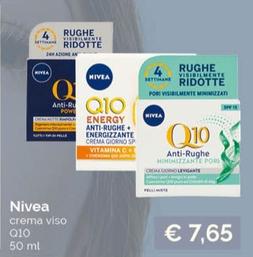 Offerta per Nivea - Crema Viso Q10 a 7,65€ in Acqua & Sapone