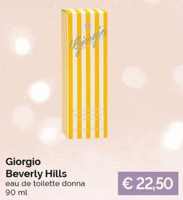 Offerta per Giorgio Beverly Hills - Eau De Toilette Donna a 22,5€ in Acqua & Sapone