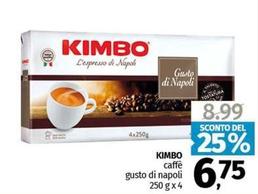 Offerta per Kimbo - Caffè Gusto Di Napoli a 6,75€ in Pam RetailPro