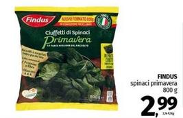 Offerta per Findus - Spinaci Primavera a 2,99€ in Pam RetailPro