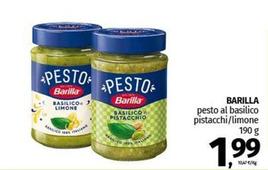 Offerta per Barilla - Pesto Al Basilico Pistacchi a 1,99€ in Pam RetailPro