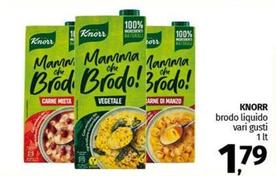 Offerta per Knorr - Brodo Liquido a 1,79€ in Pam RetailPro
