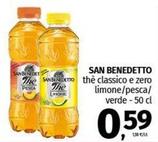 Offerta per San Benedetto - The Classico E Zero Limone a 0,59€ in Pam RetailPro