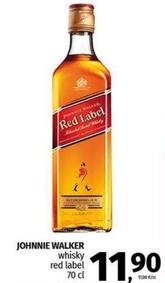 Offerta per Johnnie Walker - Whisky Red Label a 11,9€ in Pam RetailPro