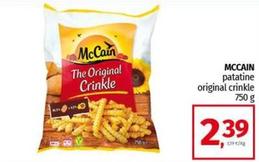 Offerta per Mccain - Patatine Original Crinkle a 2,39€ in Pam RetailPro