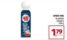 Offerta per Spray Pan - La Panna Classica a 1,79€ in Pam RetailPro