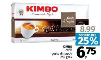 Offerta per Caffè Kimbo a 6,75€ in Pam RetailPro