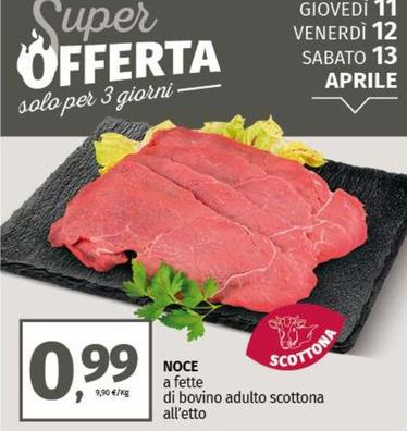 Offerta per Carne a 0,99€ in Pam RetailPro