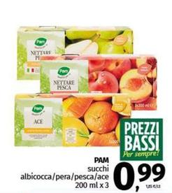 Offerta per Succhi di frutta a 0,99€ in Pam RetailPro