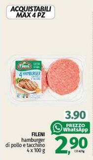 Offerta per Hamburger a 3,9€ in Pam RetailPro