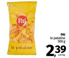 Offerta per Patatine fritte a 2,39€ in Pam RetailPro