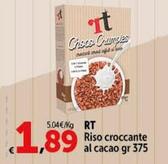 Offerta per  Rt - Riso Croccante Al Cacao  a 1,89€ in Carrefour Market