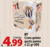Offerta per Rt - Cono Gelato a 4,99€ in Carrefour Market