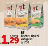Offerta per  Rt - Biscotti Ripieni  a 1,29€ in Carrefour Market