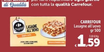 Offerta per Lasagne a 1,59€ in Carrefour Market