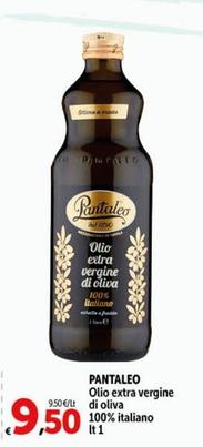 Offerta per  Pantaleo - Olio Extra Vergine Di Oliva 100% Italiano  a 9,5€ in Carrefour Market