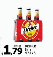 Offerta per Dreher - Birra a 1,79€ in Carrefour Market