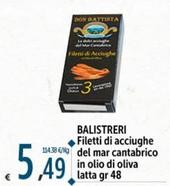 Offerta per Balistreri - Filetti Di Acciughe a 5,49€ in Carrefour Market
