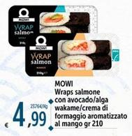 Offerta per Mowi - Wraps Salmone a 4,99€ in Carrefour Market