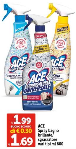 Offerta per Ace - Spray Bagno Brillante a 1,69€ in Carrefour Market