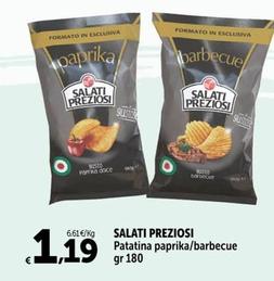 Offerta per Salati Preziosi - Patatina Paprika a 1,19€ in Carrefour Market