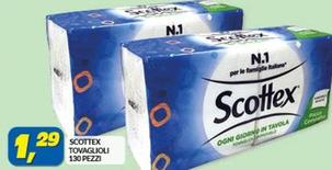 Offerta per Scottex - Tovaglioli a 1,29€ in Risparmio Casa