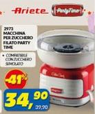 Offerta per Ariete - 2973 Macchina Per Zucchero Filato Party Time a 34,9€ in Risparmio Casa