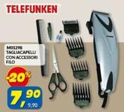 Offerta per Telefunken - M01298 Tagliacapelli Con Accessori Filo a 7,9€ in Risparmio Casa