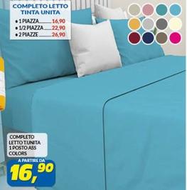 Offerta per Completo Lettot.unita 1 Posto Ass Colors a 16,9€ in Risparmio Casa