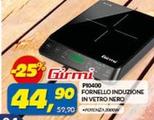 Offerta per Girmi - P10400 Fornello Induzione In Vetro Nero a 44,9€ in Risparmio Casa