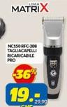Offerta per Matrix - NC150 RFC-208 Tagliacapelli Ricaricabile Pro a 19€ in Risparmio Casa