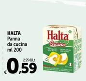 Offerta per Halta - Panna Da Cucina a 0,59€ in Carrefour Market