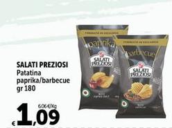 Offerta per Salati Preziosi - Patatina Paprika a 1,09€ in Carrefour Market