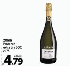 Offerta per  Zonin - Prosecco Extra Dry DOC  a 4,79€ in Carrefour Market