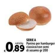 Offerta per Panini a 0,89€ in Carrefour Market