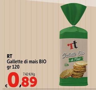 Offerta per RT - Gallette Di Mais Bio a 0,89€ in Carrefour Market