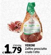 Offerta per Prosciutto crudo a 1,79€ in Carrefour Market