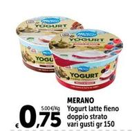 Offerta per Yogurt a 0,75€ in Carrefour Market