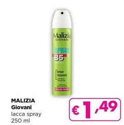Offerta per Malizia Giovani - Lacca Spray a 1,49€ in La Saponeria