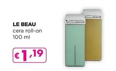 Offerta per Le Beau - Cera Roll On a 1,19€ in La Saponeria