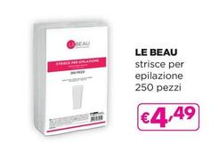 Offerta per Le Beau - strisce Per Epilazione a 4,49€ in La Saponeria